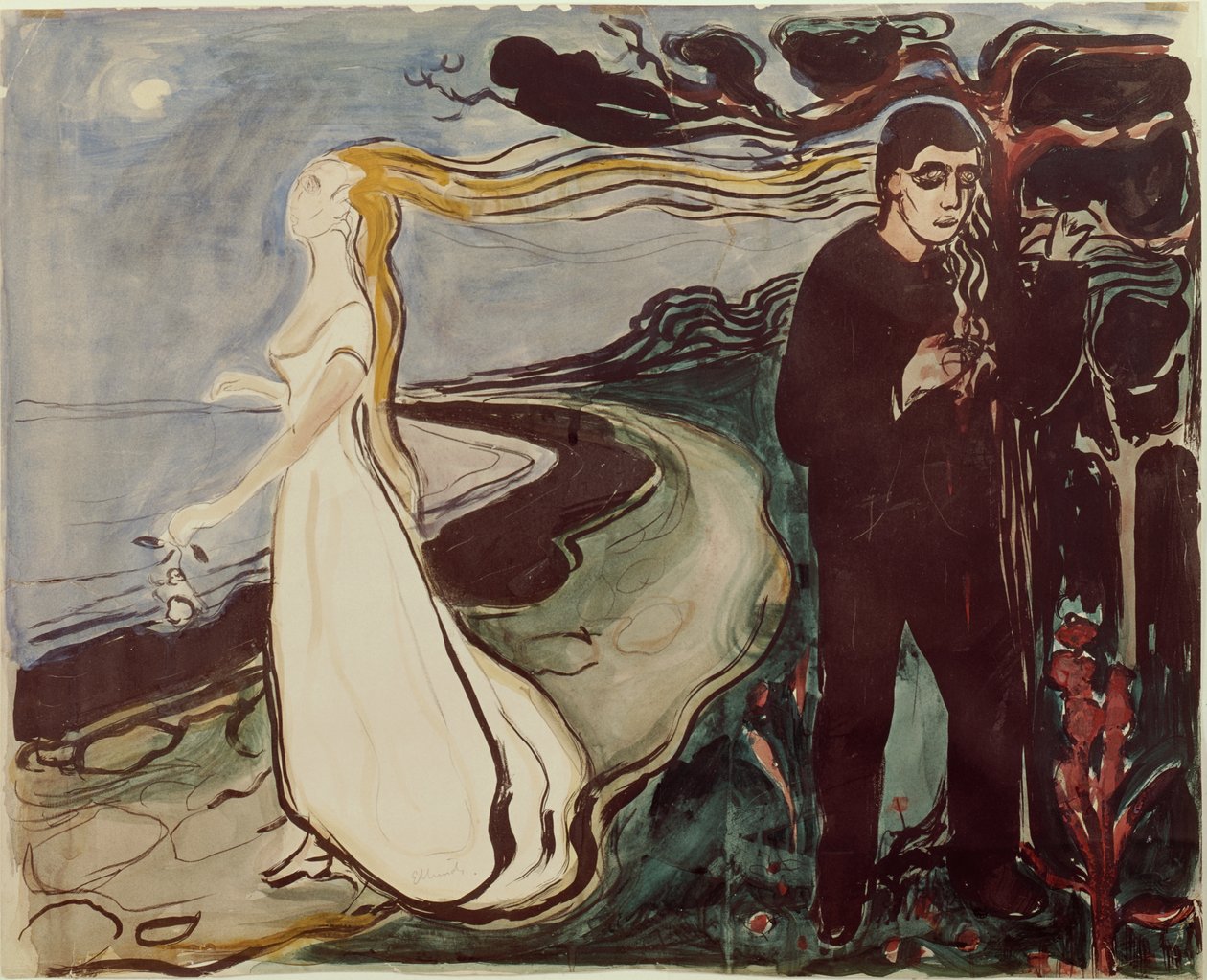 Separation av Edvard Munch