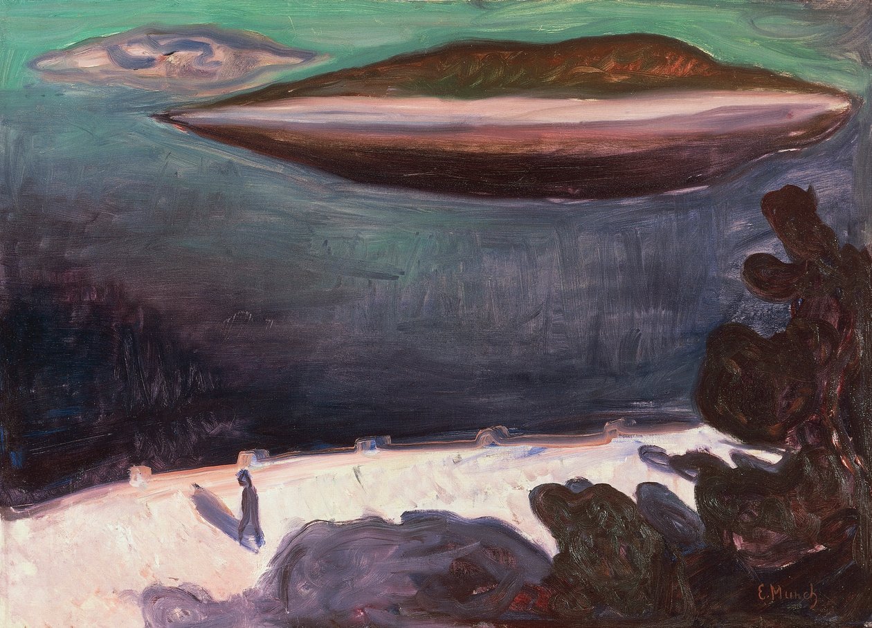Sommarnatt på Oslofjorden av Edvard Munch