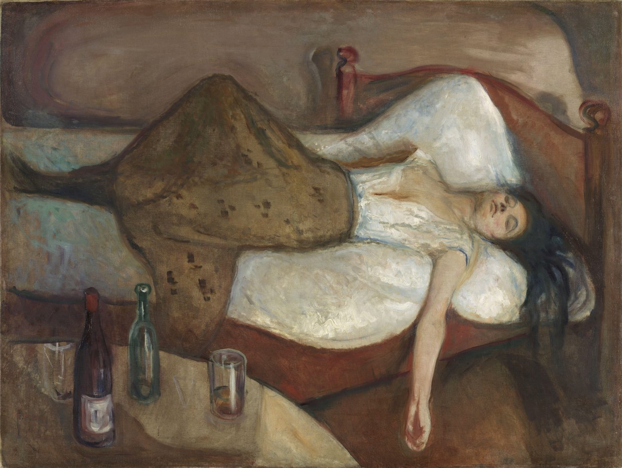Dagen efter av Edvard Munch