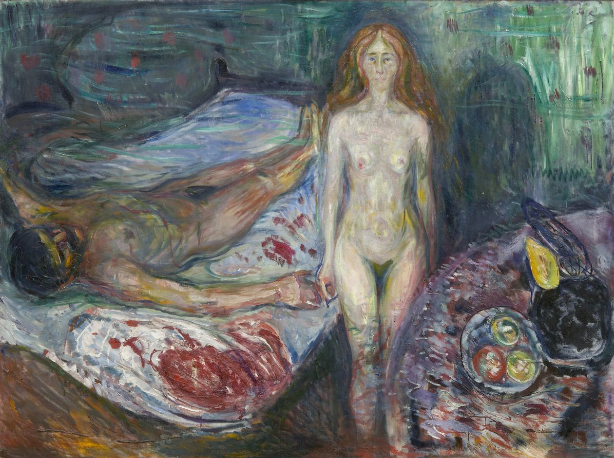Marats död av Edvard Munch