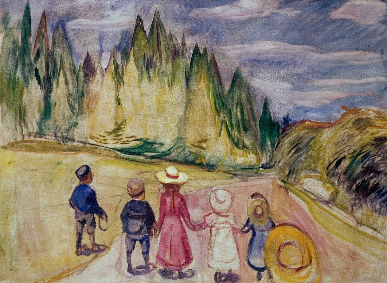 Sagoskogen av Edvard Munch