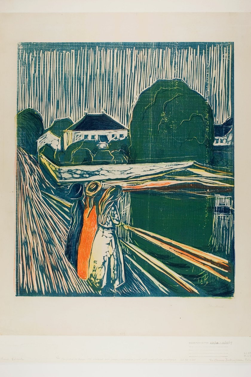 Flickorna på bron av Edvard Munch