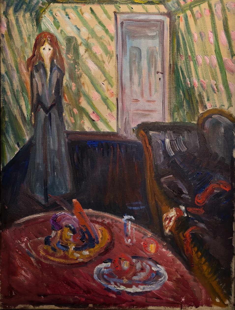 Mördaren av Edvard Munch
