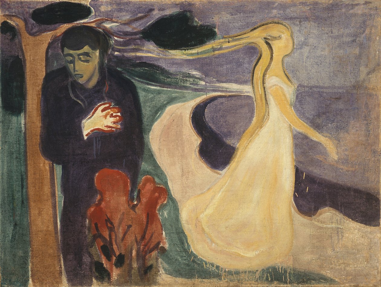 Separationen av Edvard Munch