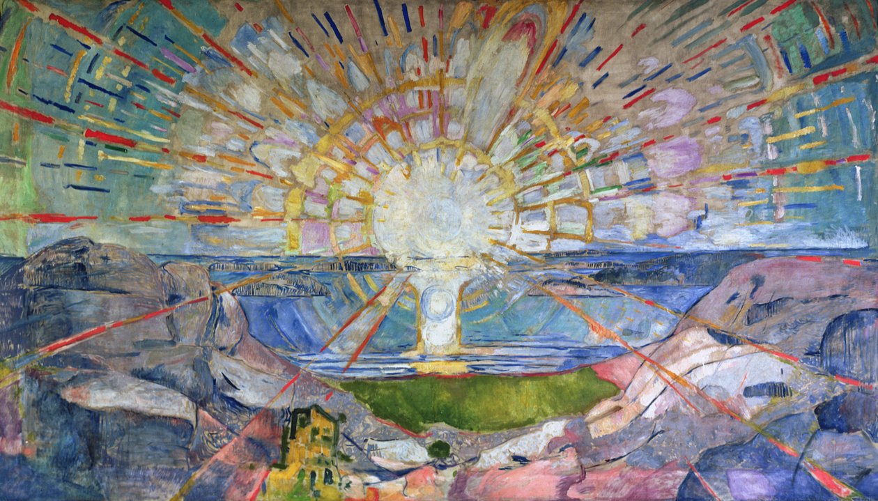 Solen av Edvard Munch
