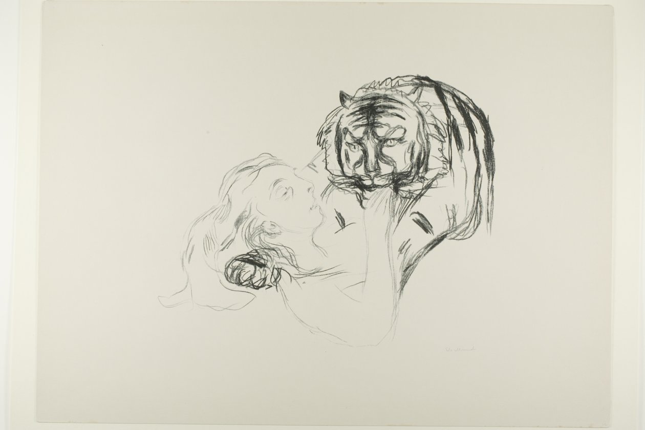 Tigern av Edvard Munch