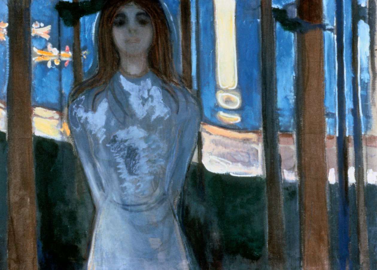 Rösten, 1893 av Edvard Munch