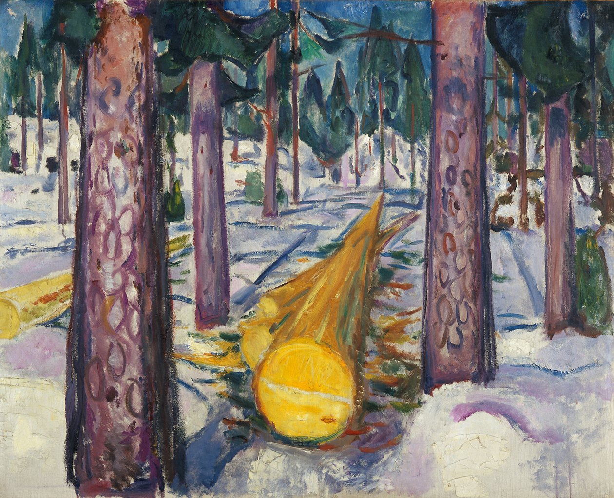 Den gula stocken av Edvard Munch