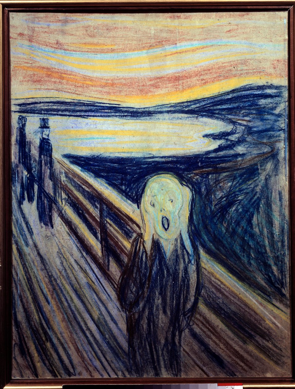 Skriket. Målning av Edvard Munch av Edvard Munch