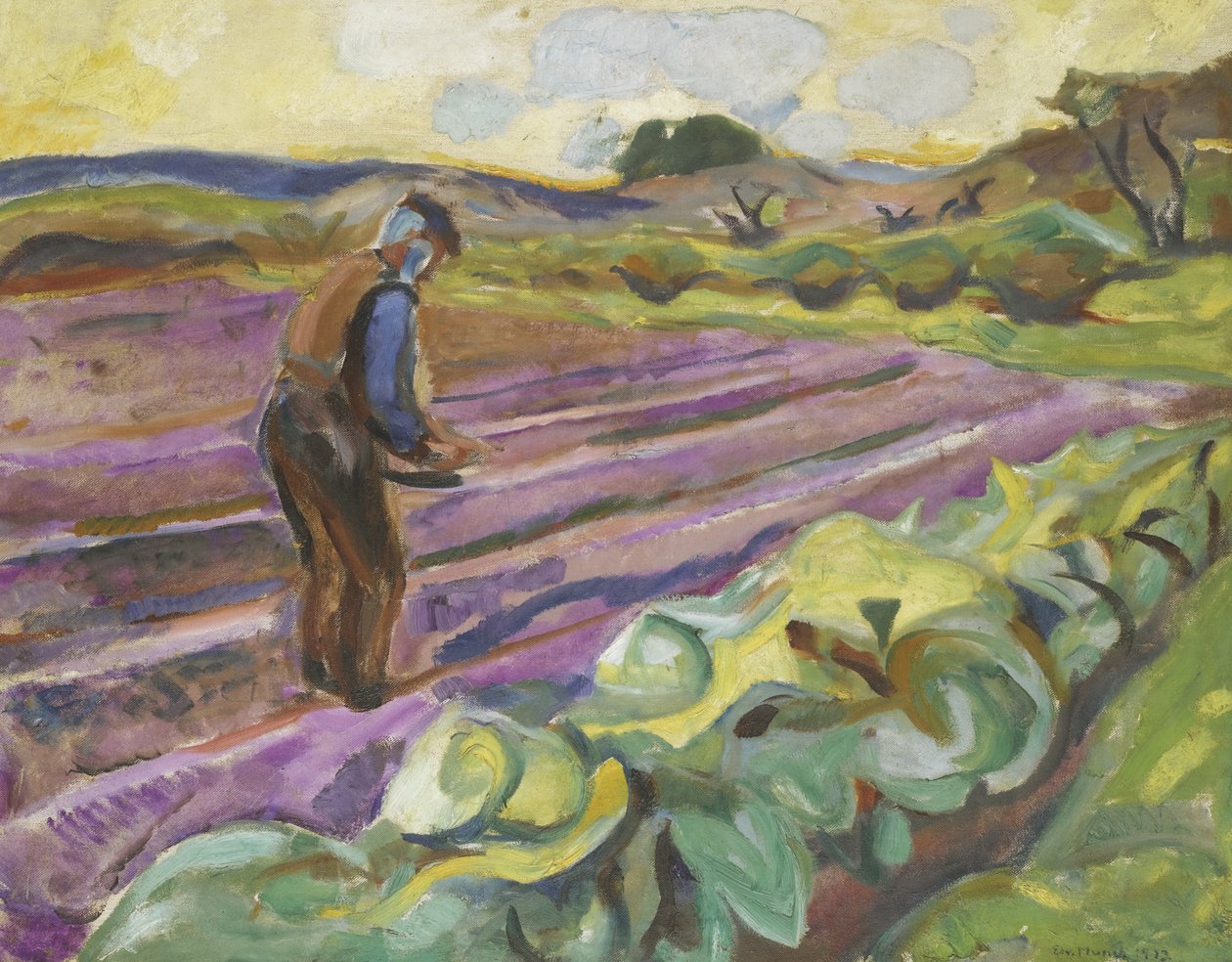 Såmannen, 1913 av Edvard Munch