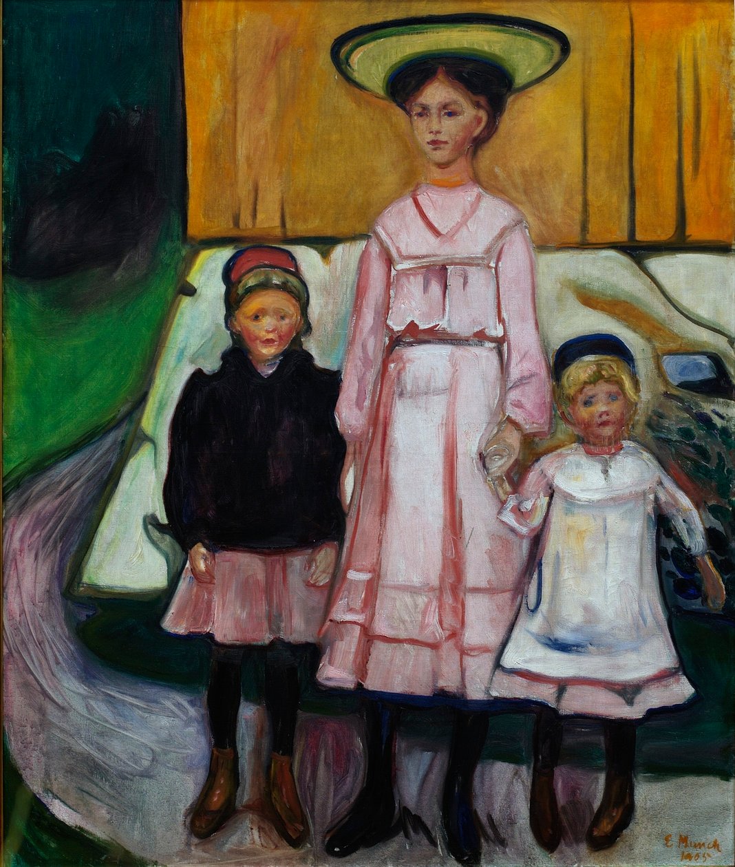 Tre barn av Edvard Munch