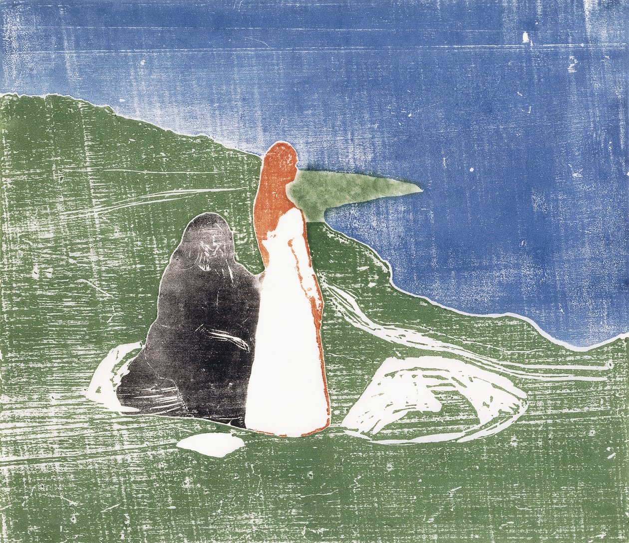 Kvinnor vid havet av Edvard Munch