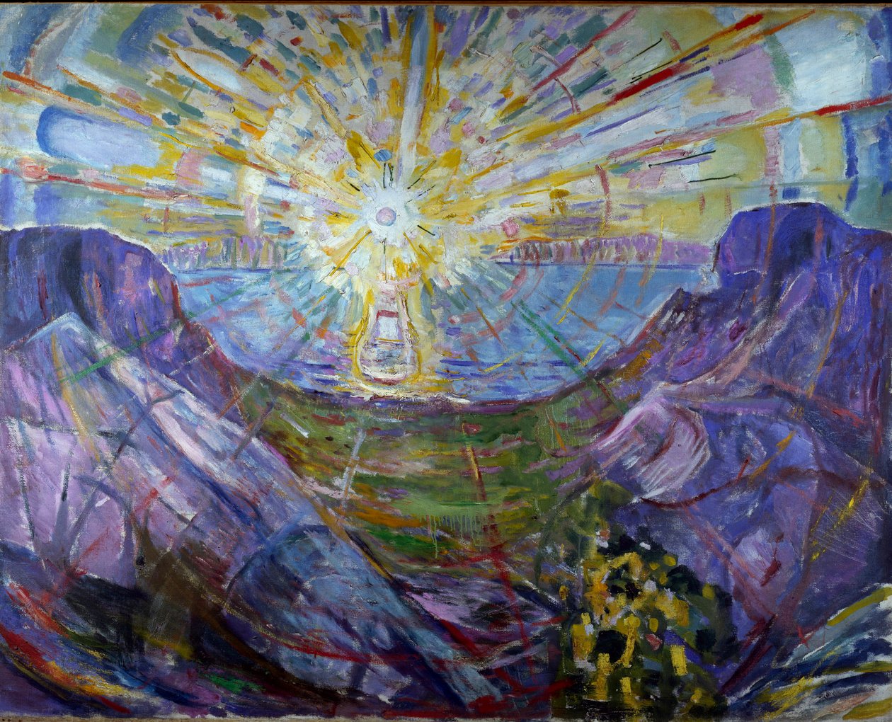 solen av Edvard Munch