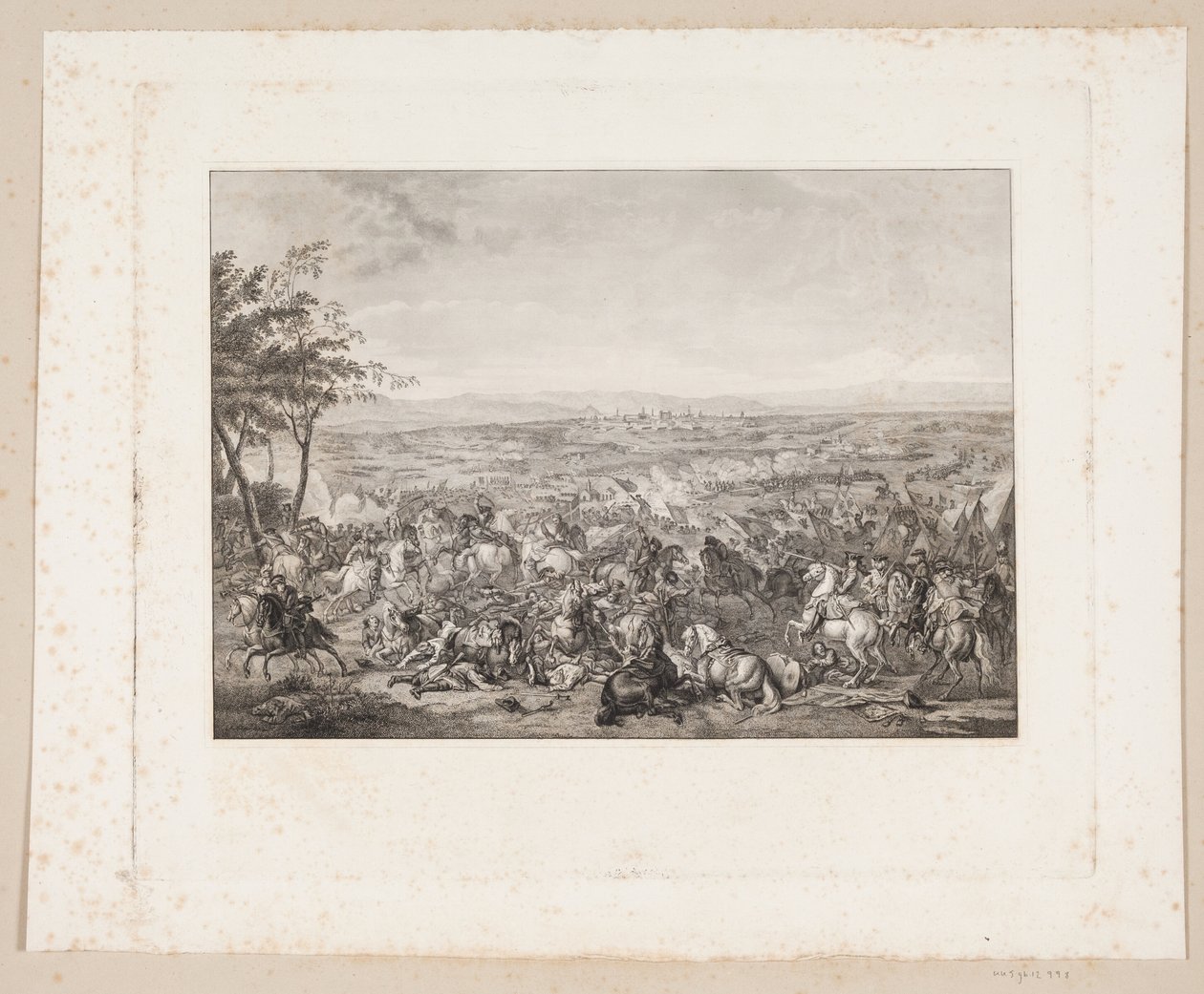 Slaget vid Turin 1706 av Edvard Sonne