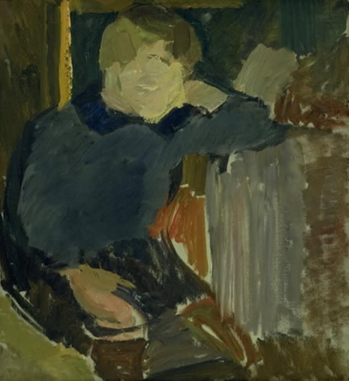 Porträtt av en pojke av Edvard Weie