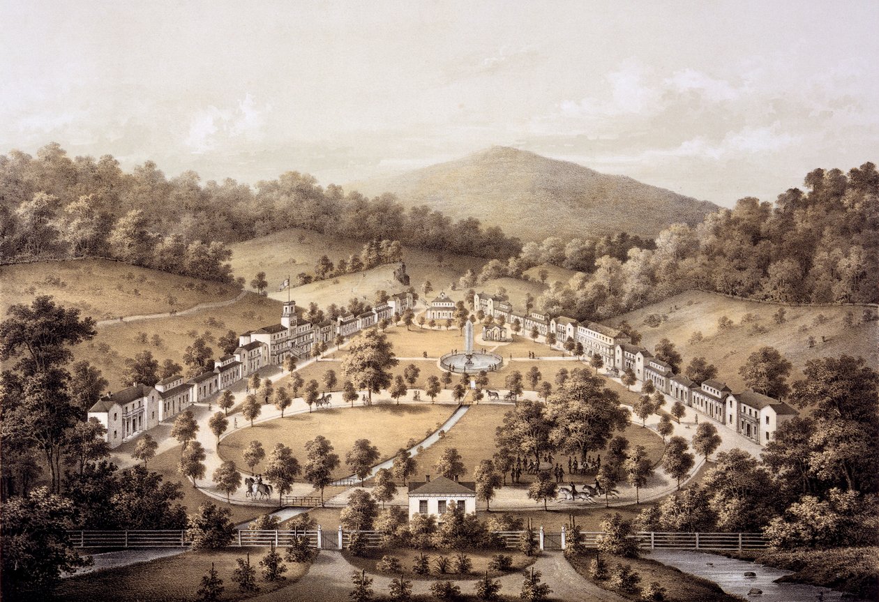 White Sulphur Springs, Montgomery County, från 
