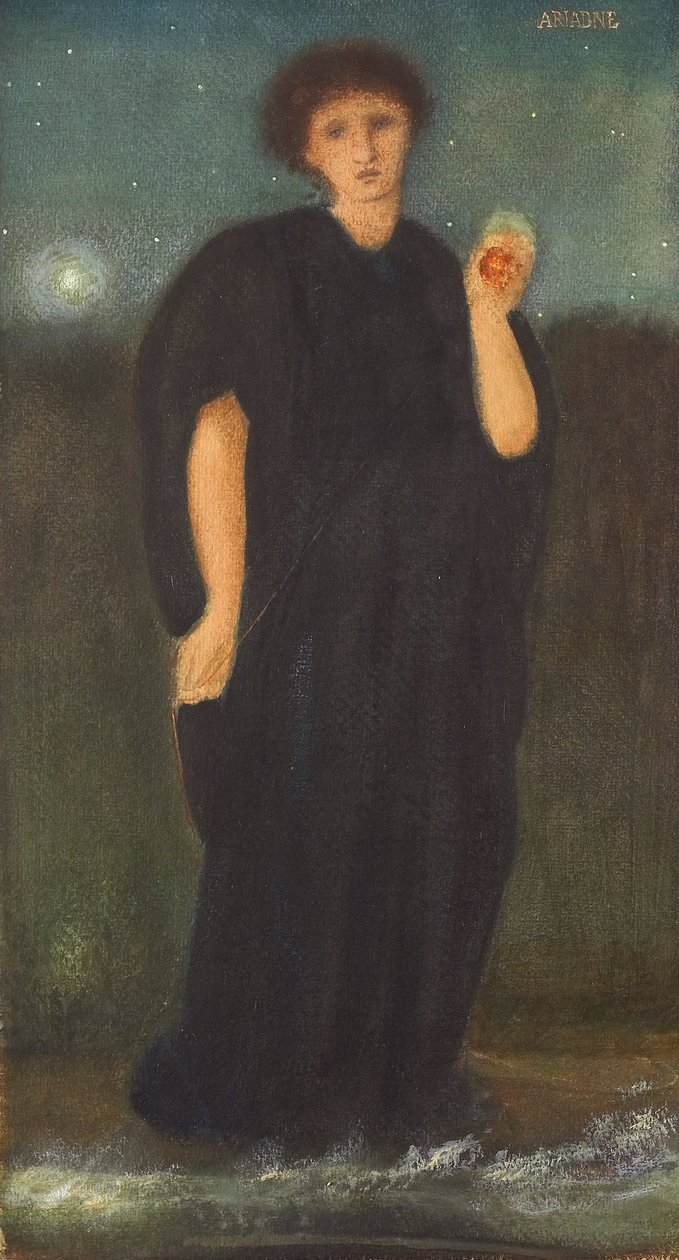 Ariadne av Edward Burne Jones