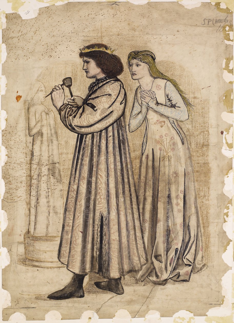 Kung Renés smekmånad av Edward Burne Jones