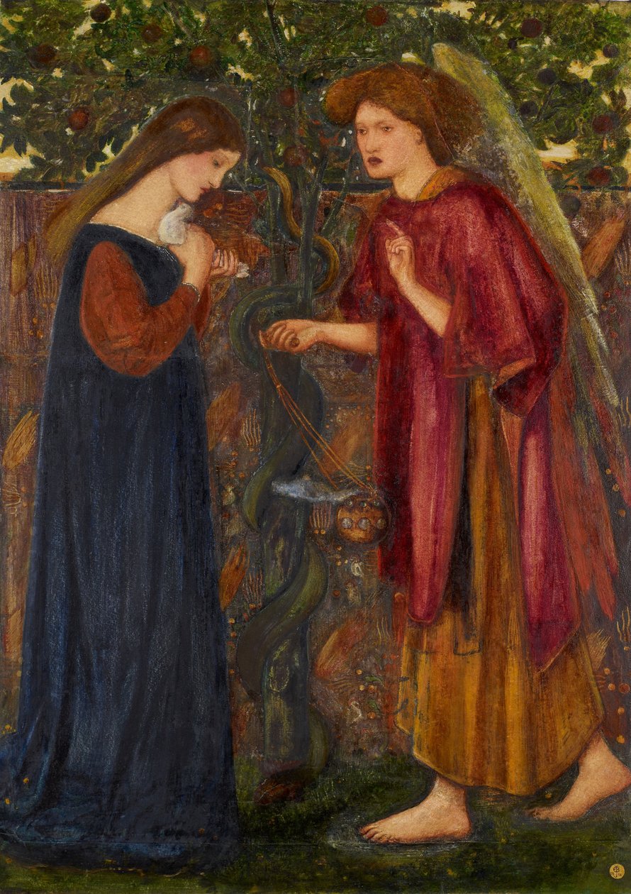 Bebådelsen av Edward Burne Jones