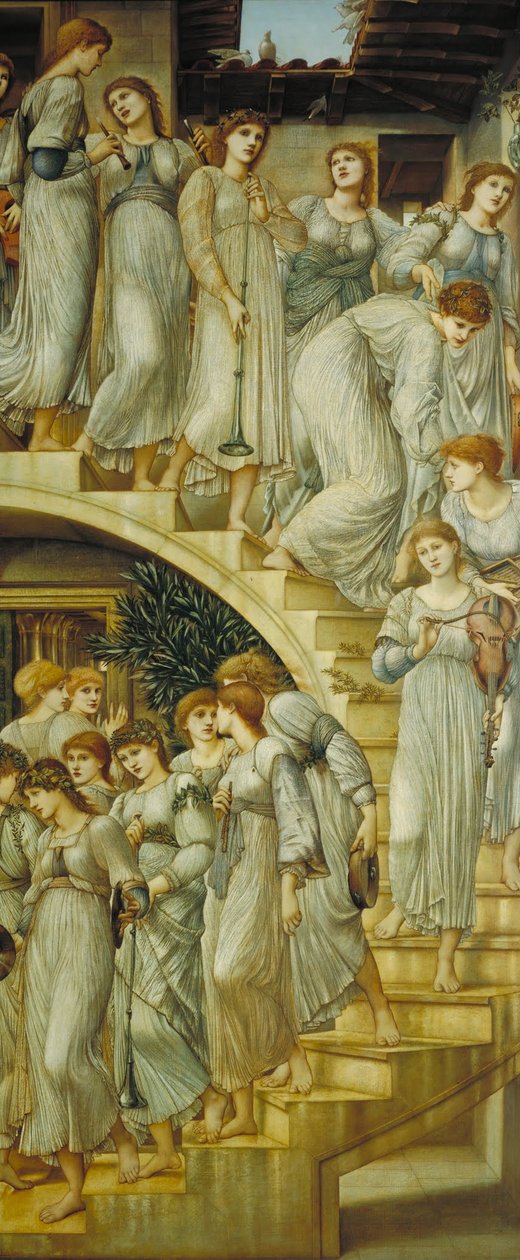 De gyllene trapporna av Edward Burne Jones