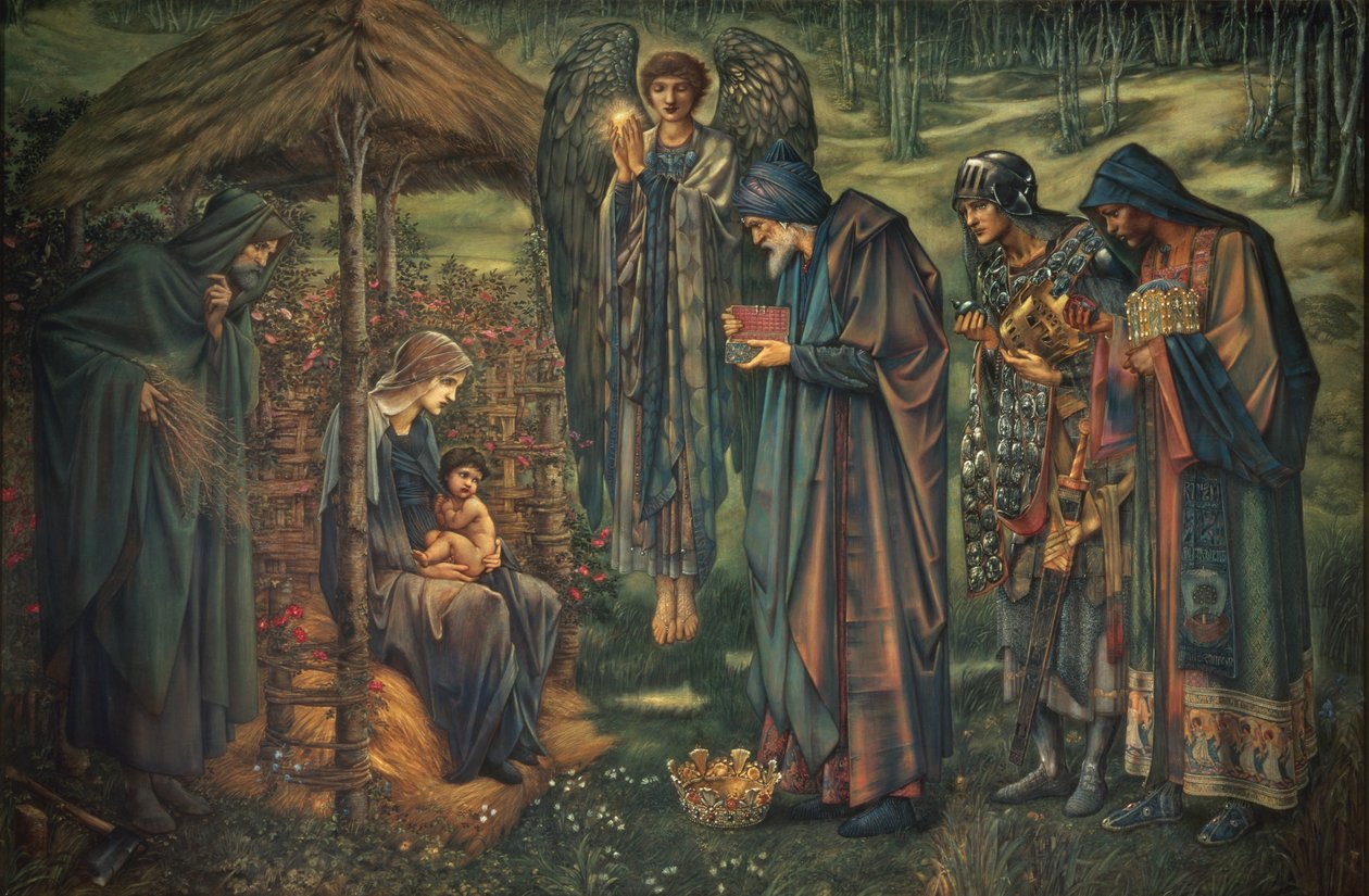 Stjärnan i Betlehem av Edward Burne Jones
