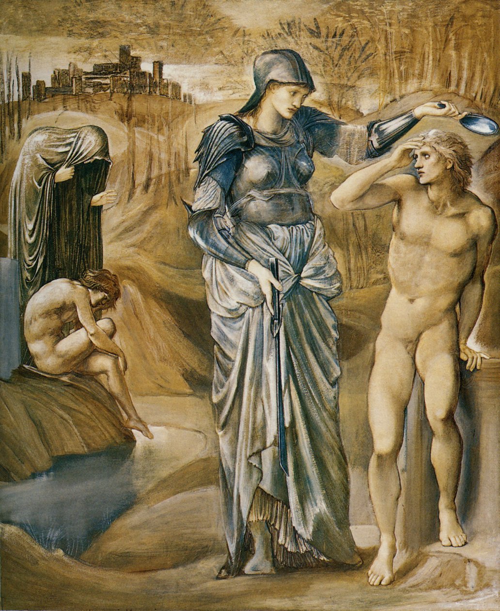  The Perseus Series: The Call of Perseusn  av Edward Burne Jones