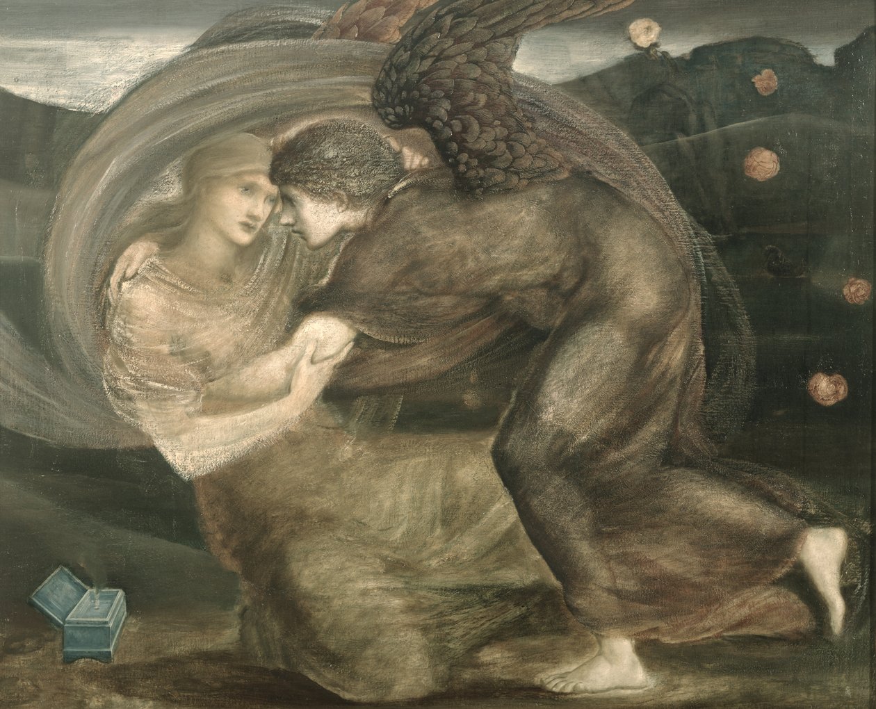 Amor och Psyke av Edward Burne Jones
