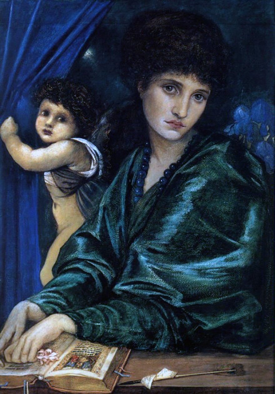Maria Zambaco, konstnärens älskarinna, 1870 av Edward Burne Jones