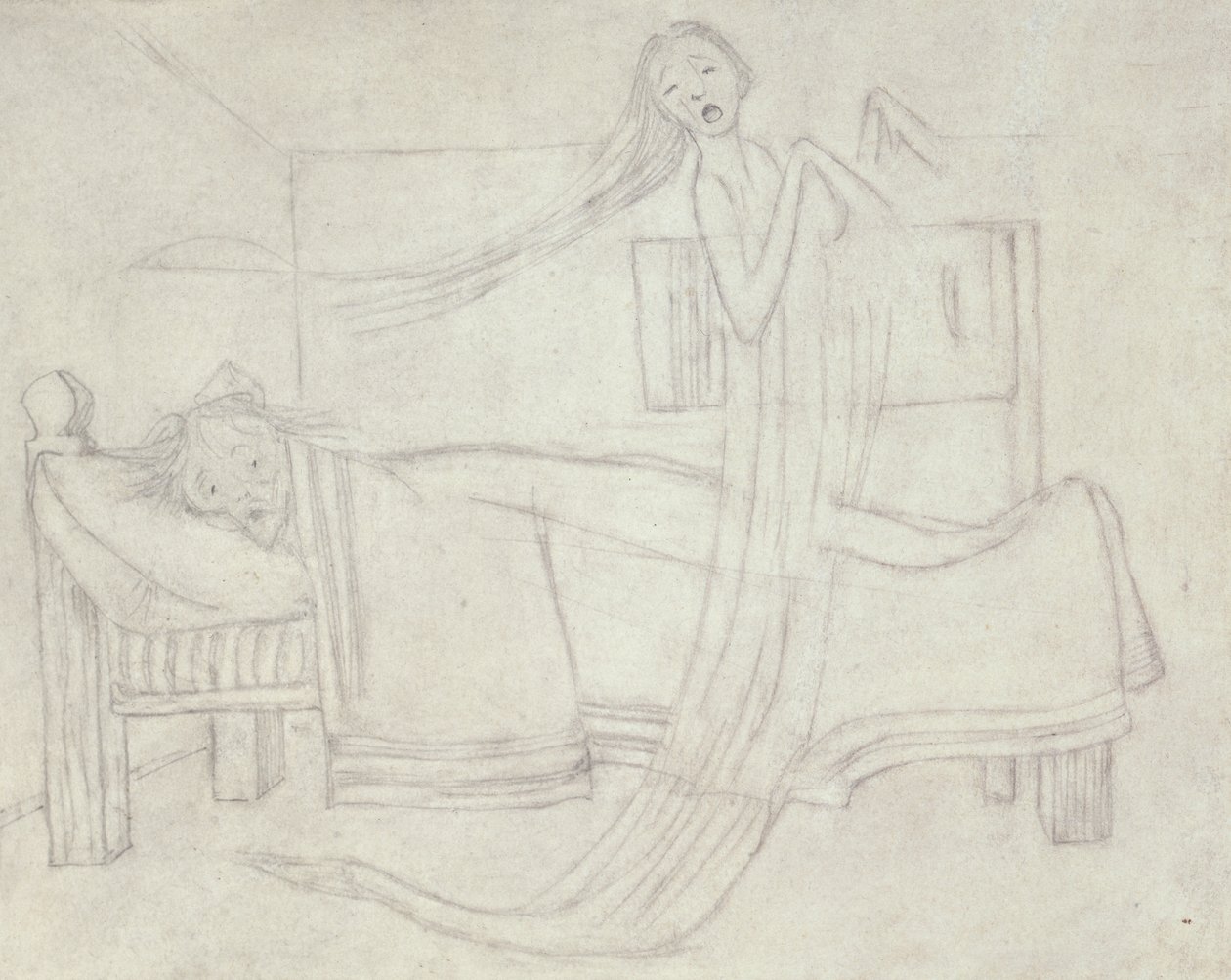 Målarens dröm II (se även 360402) av Edward Burne Jones