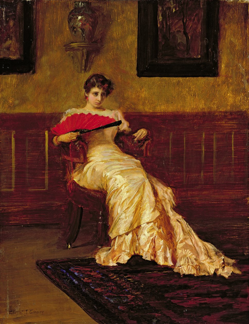 Försummad, ca 1880 av Edward John Gregory