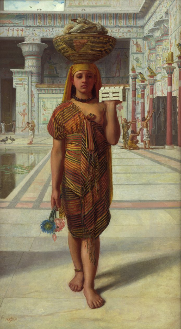 Offer till Isis, 1866 av Edward John Poynter