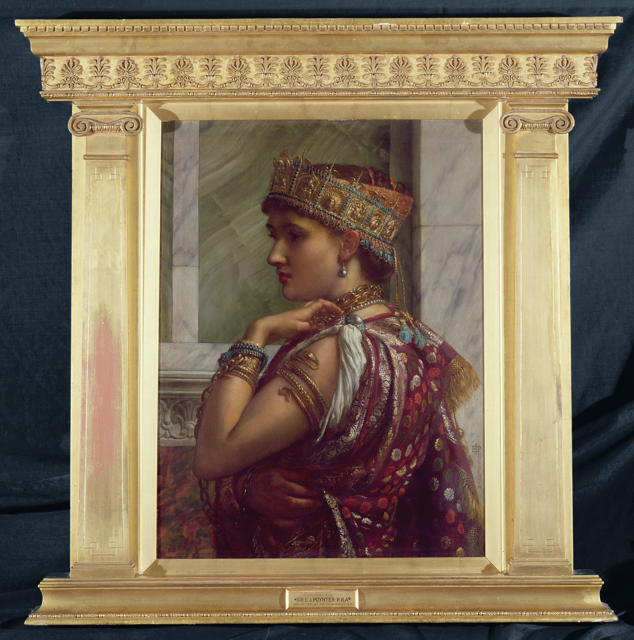 Zenobia fångenskap, 1878 av Edward John Poynter