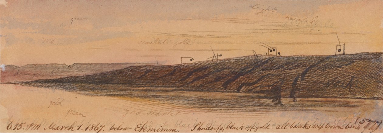 Nedanför Ekhmim av Edward Lear
