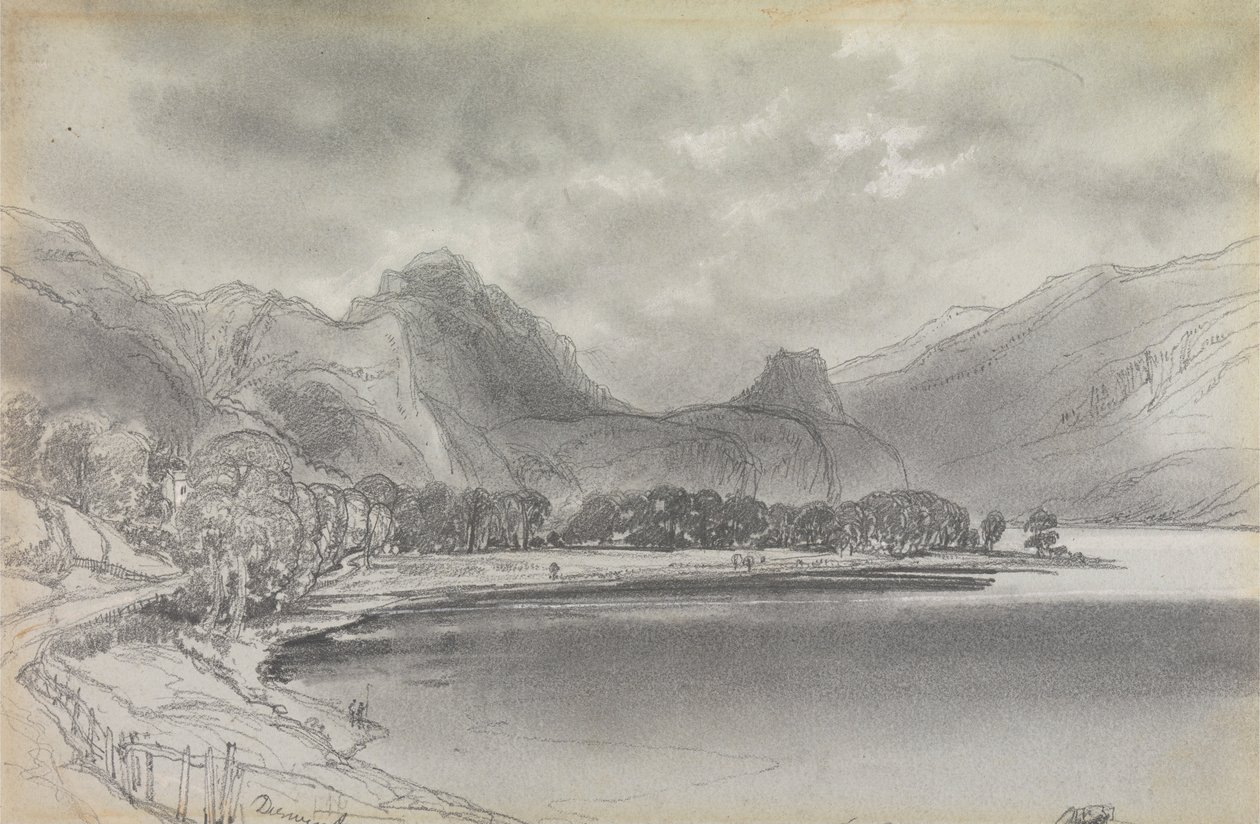 Derwentwater av Edward Lear