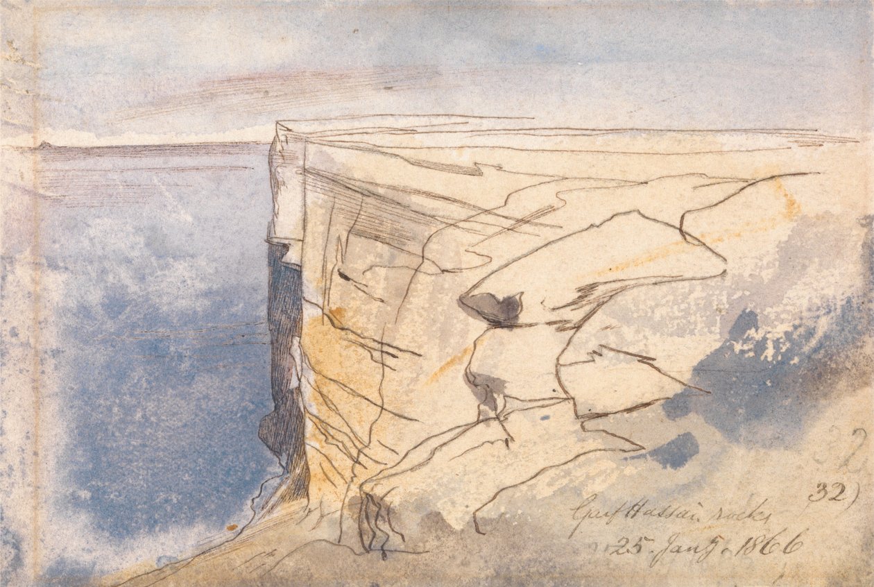 Voluptuous Rooms, Malta av Edward Lear