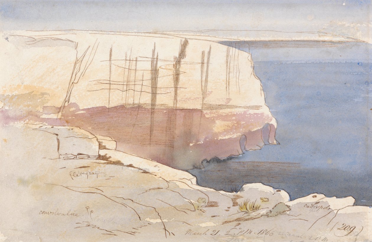 Gozo, nära Malta av Edward Lear