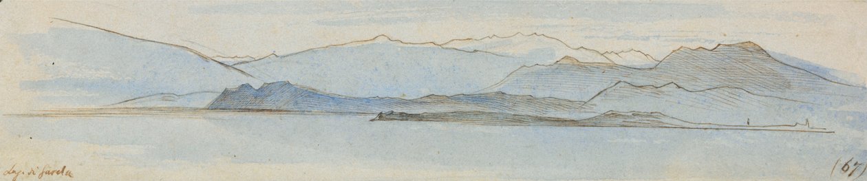 Gardasjön av Edward Lear