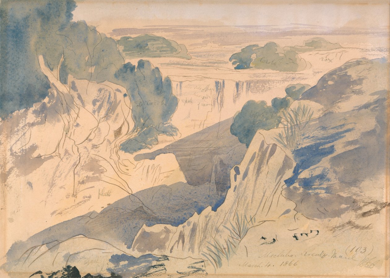 Mqabba, Qrendi av Edward Lear