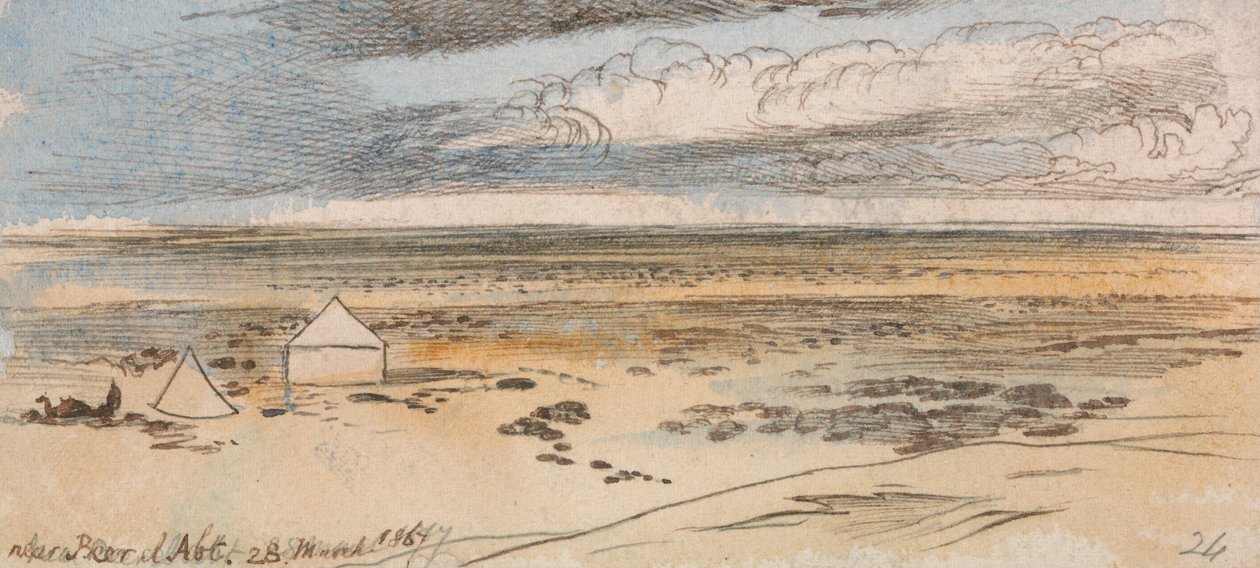 Nära Beer El Abt av Edward Lear