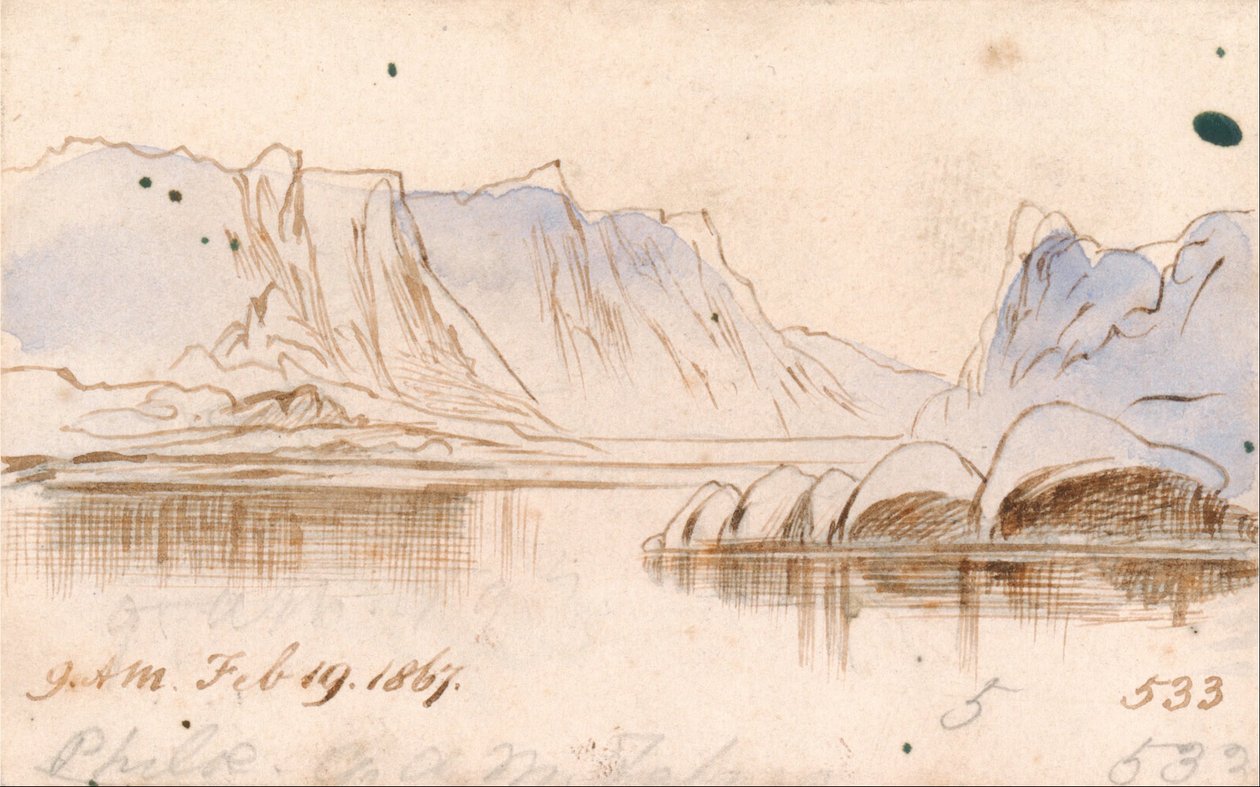 Philae av Edward Lear