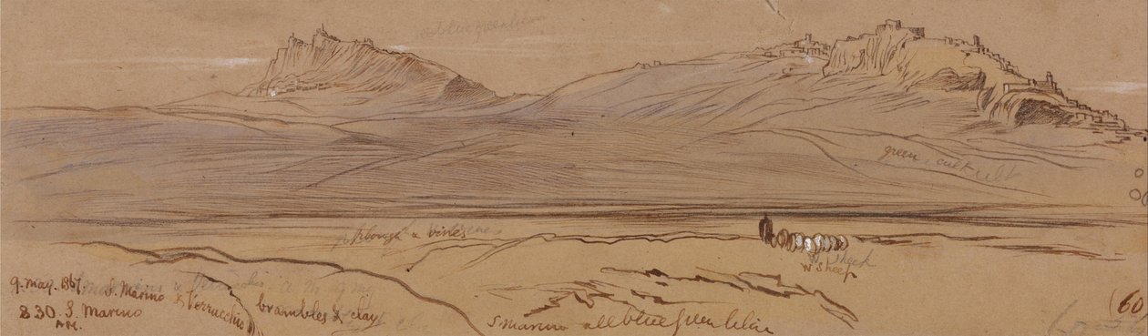 San Marino av Edward Lear