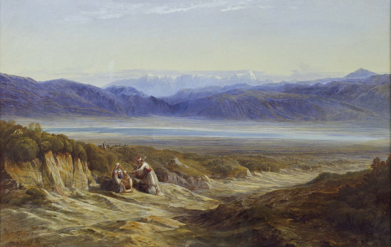 Thermopylae, 1872 av Edward Lear