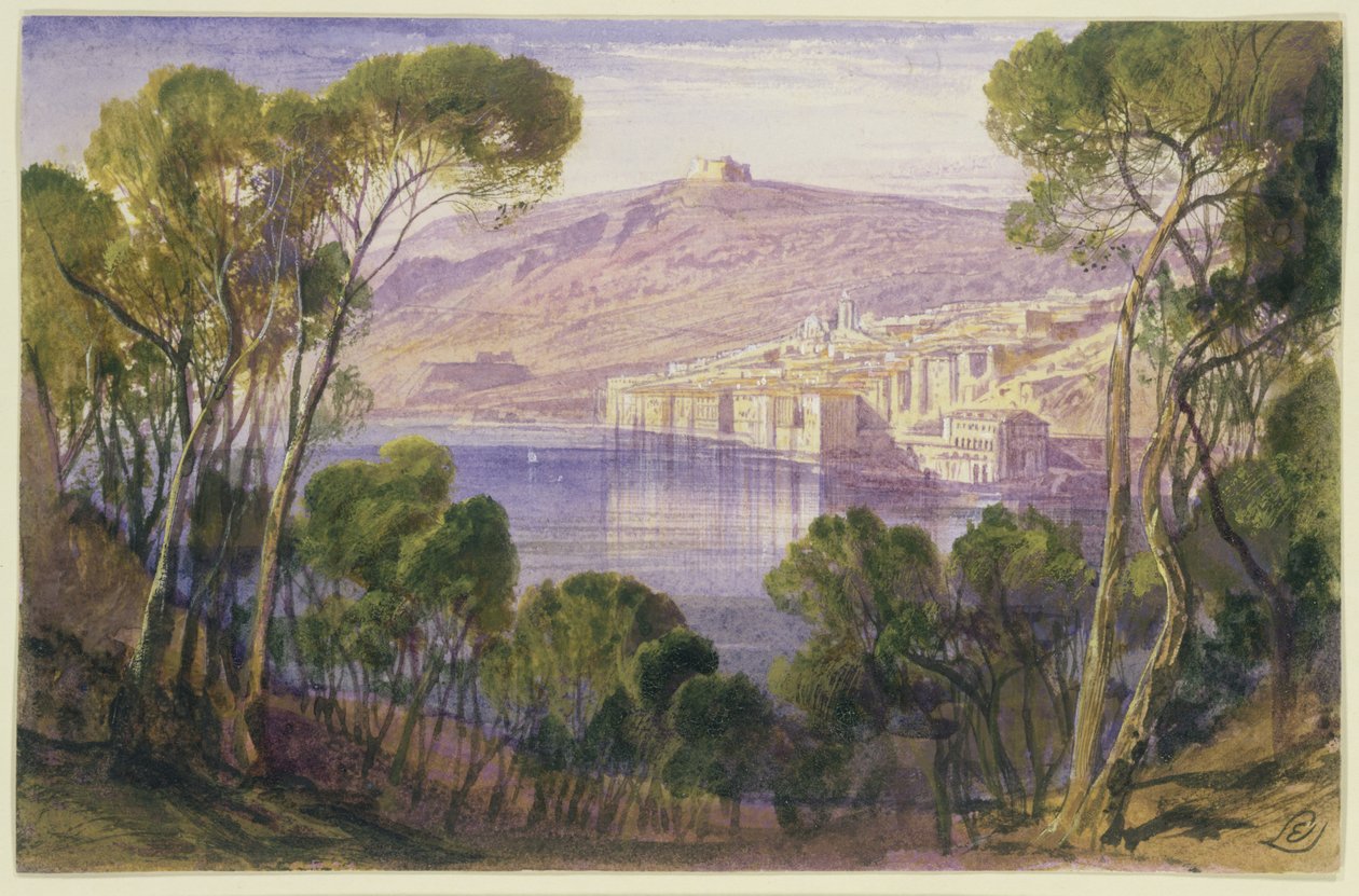 Villefranche av Edward Lear