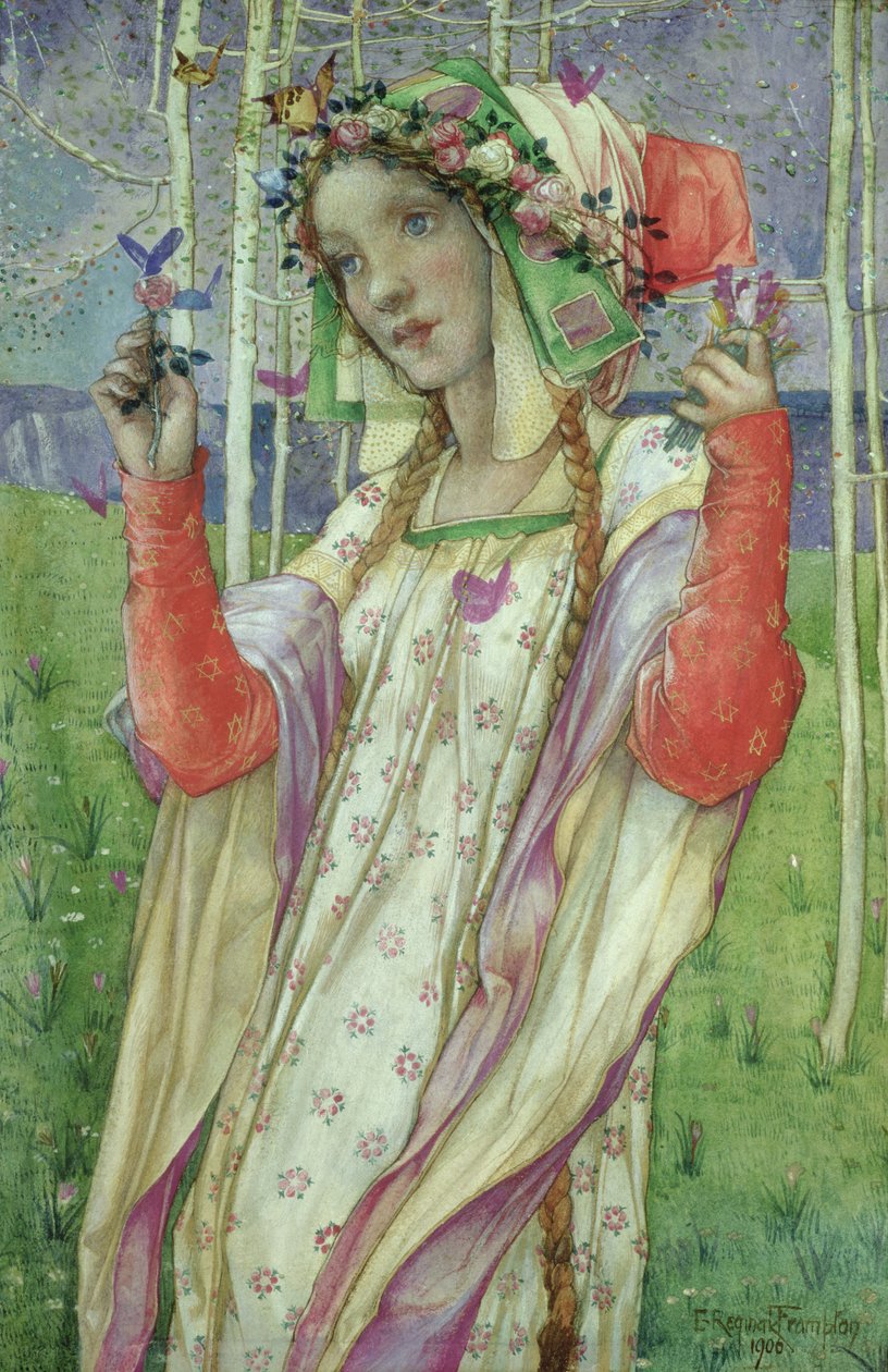 Fairy Land, 1906 av Edward Reginald Frampton