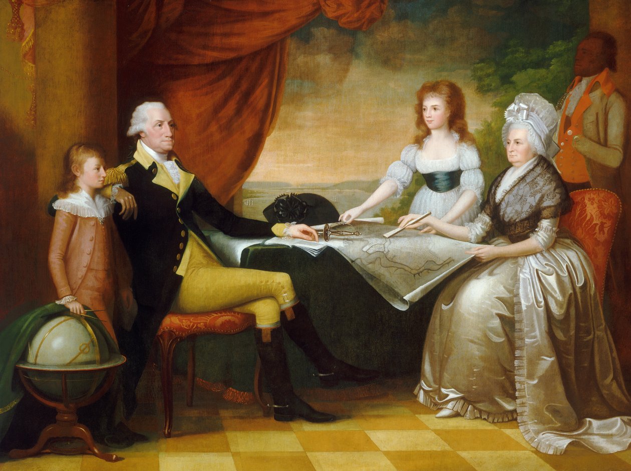 Familjen Washington av Edward Savage