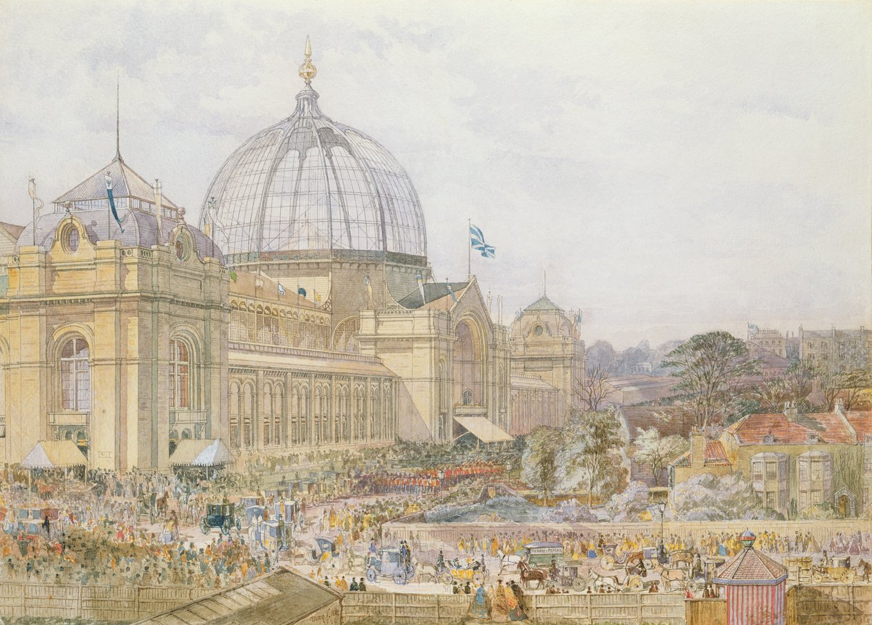 Internationell utställning, 1862: Officiell invigning av Edward Sheratt Cole