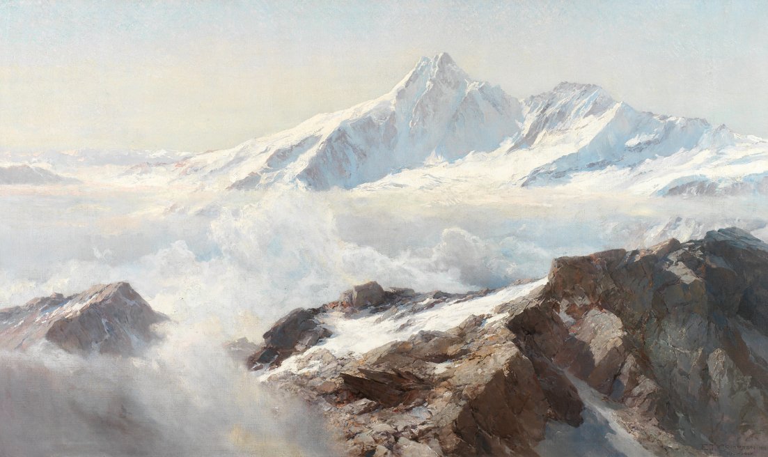  Groglocknern av Edward Theodore Compton