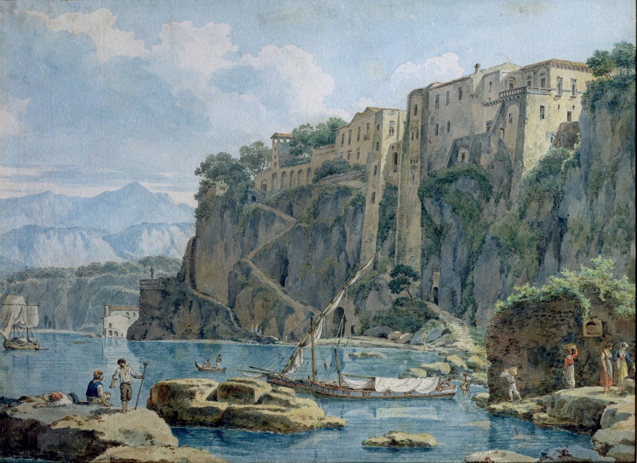 Amalfi av Edward William Cooke