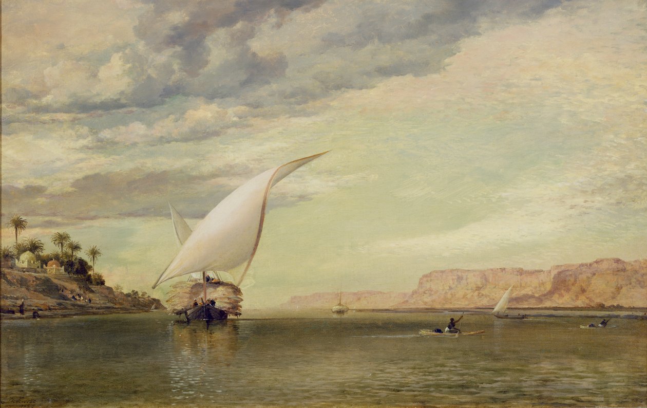 På Nilen av Edward William Cooke