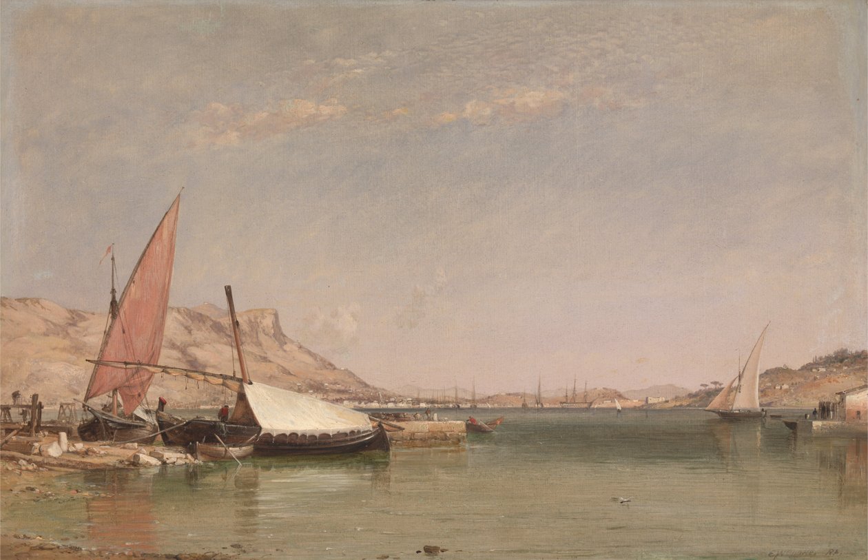 Toulon av Edward William Cooke